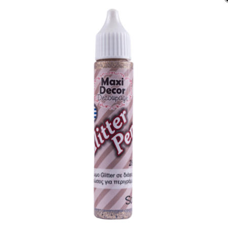 ΚΟΛΛΑ Glitter Pen Maxi Decor 28ml ΑΜΜΟΥ