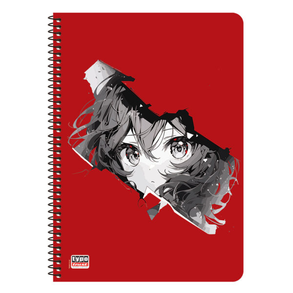 ΤΕΤΡΑΔΙΟ ΣΠΙΡΑΛ 17X25 ΡΙΓΕ 2 ΘΕΜΑΤΩΝ TREDY 120 ΣΕΛΙΔΕΣ 70gr 4552-13 - Image 5