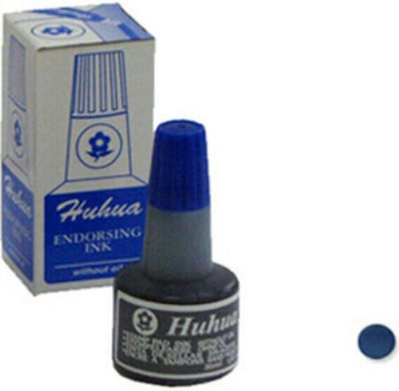 Huhua ΜΕΛΑΝΙ ΤΑΜΠΟΝ 30ml ΜΠΛΕ