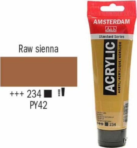 AMSTERDAM TALENS ΑΚΡΥΛΙΚΟ ΧΡΩΜΑ RAW SIENNA 120ml No 234
