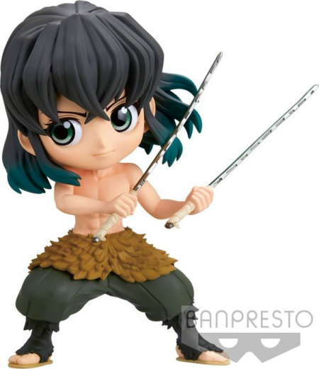 Banpresto Q Posket: Demon Slayer Kimetsu No Yaiba - Inosuke Hashibira ? (Ver.B) Figure (13cm) (18456)