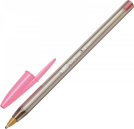 BIC ΣΤΥΛΟ CRISTAL FUN FASHION COLORS 1.6  ΡΟΖ