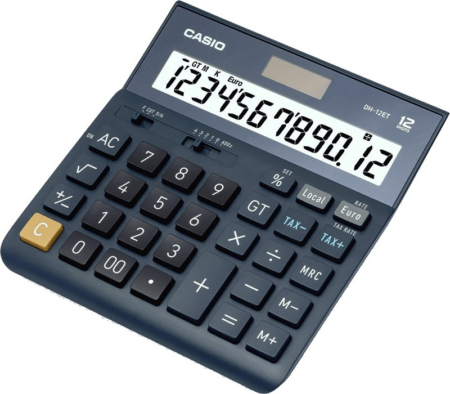 CASIO ΑΡΙΘ/ΝΗ 12Ψ ΜΠΑΤ./ΗΛ. PIZA 15.9x15.1cm DH-12ET