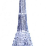 Crystal Puzzle Pyrgos Toy Aifel Diafanis 96 Tem