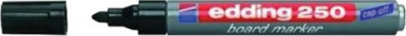 EDDING 250 ΜΑΡΚΑΔΟΡΟΣ ΑΣΠΡΟΠΙΝΑΚΑ ΜΑΥΡΟΣ 3mm