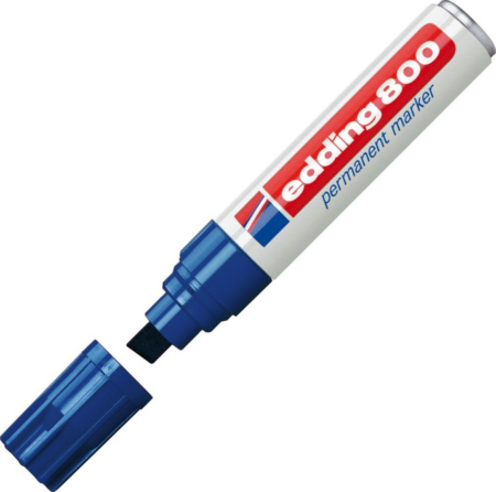 EDDING 800 PERMANENT MARKER 4-12 m/m ΜΠΛΕ