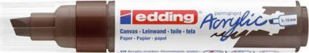 EDDING ΑΚΡΥΛΙΚΟΣ ΜΑΡΚΑΔΟΡΟΣ 5-10mm CHOCOLATE BROWN 01.5000/907