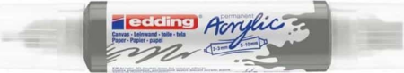 EDDING ΑΚΡΥΛΙΚΟΣ ΜΑΡΚΑΔΟΡΟΣ ΔΙΠΛΟΣ  2-3/5-10mm ANTHRACITE 01.5400/926