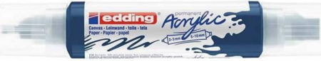 EDDING ΑΚΡΥΛΙΚΟΣ ΜΑΡΚΑΔΟΡΟΣ ΔΙΠΛΟΣ 2-3/5-10mm ELEGANT MIDNIGHT 01.5400/933
