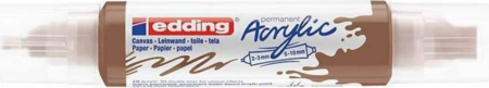 EDDING ΑΚΡΥΛΙΚΟΣ ΜΑΡΚΑΔΟΡΟΣ ΔΙΠΛΟΣ  2-3/5-10mm HAZEL 01.5400/919