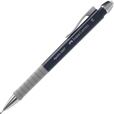 FABER CASTELL ΜΟΛΥΒΙ ΜΗΧΑΝΙΚΟ APOLLO 0.7mm ΜΠΛΕ