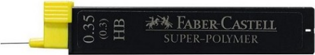 FABER CASTELL ΜΥΤΕΣ ΓΙΑ ΜΗΧΑΝΙΚΟ ΜΟΛΥΒΙ 0.35mm HB
