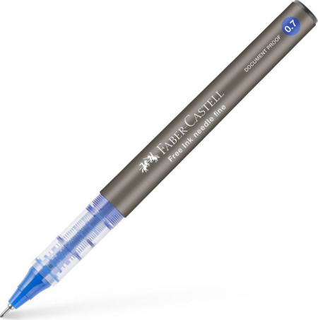 FABER CASTELL ΣΤΥΛΟ FREE INK ΒΕΛΟΝΑ 0.7mm ΜΠΛΕ OF348251