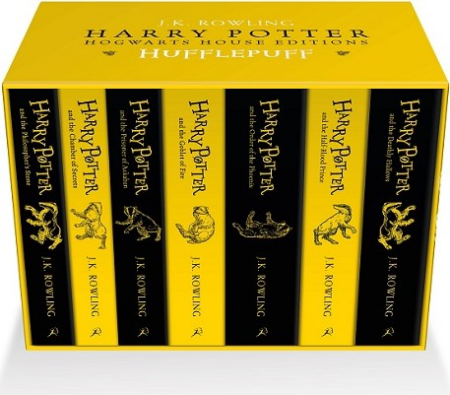 HARRY POTTER HUFFLEPUFF HOUSE EDITIONS PAPERBACK BOX SET PB