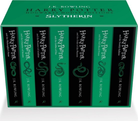 HARRY POTTER SLYTHERIN HOUSE EDITIONS PAPERBACK BOX SET PB