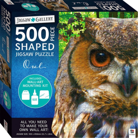 HINKLER SHAPED ΠΑΖΛ 500 ΤΕΜΑΧΙΩΝ OWL