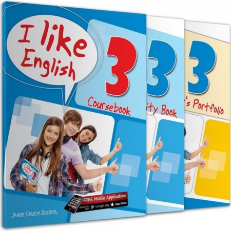 I LIKE ENGLISH 3 ΠΑΚΕΤΟ ΜΕ I-BOOK SI3M01