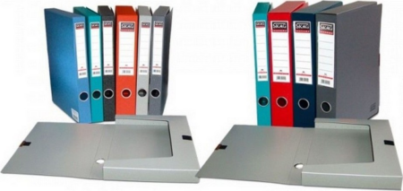 ΚΟΥΤΙ PP ΚΟΥΜΠΩΜΑ Α4 ΜΑΥΡΟ-6CM ΡΑΧΗ