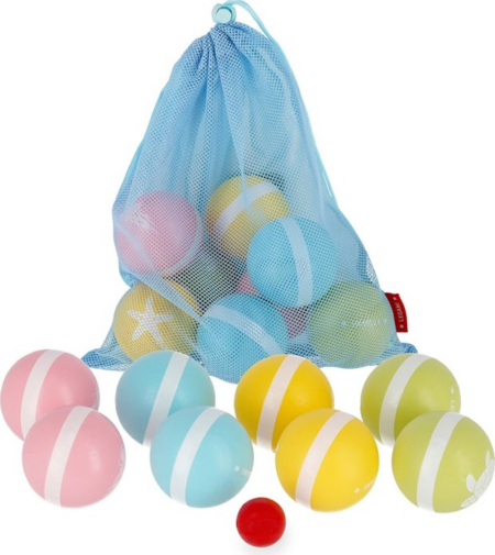 LEGAMI ΣΕΤ 8+1 ΞΥΛΙΝΕΣ ΜΠΑΛΕΣ WOODEN BOCCE BALL BOC0001