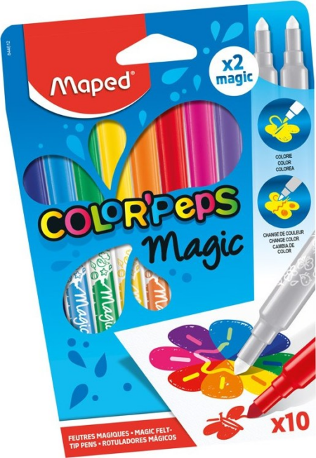 MAPED ΜΑΓΙΚΟΙ ΜΑΡΚΑΔΟΡΟΙ ΣΕΤ 10 ΧΡΩΜΑΤΩΝ 844612
