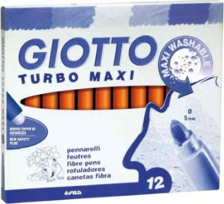 ΜΑΡΚΑΔΟΡΟΙ ΜΕΜΟΝΩΜΕΝΟΙ GIOTTO TURBO MAXI ΠΟΡΤΟΚΑΛΙ