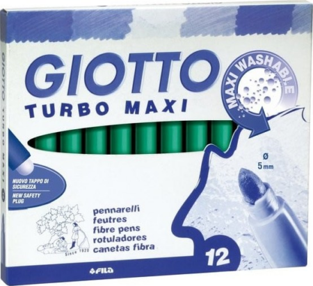 ΜΑΡΚΑΔΟΡΟΙ ΜΕΜΟΝΩΜΕΝΟΙ GIOTTO TURBO MAXI ΠΡΑΣΙΝΟ 456020