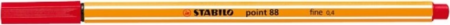 ΜΑΡΚΑΔΟΡΟΣ STABILO POINT 88/40 FINE  KOKKINO