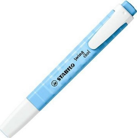 ΜΑΡΚΑΔΟΡΟΣ ΥΠΟΓΡΑΜΜΙΣΕΩΣ STABILO SWING PASTEL 275/113-8 BREEZE BLUE