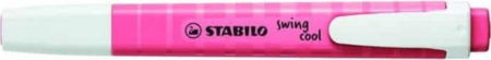 ΜΑΡΚΑΔΟΡΟΣ ΥΠΟΓΡΑΜΜΙΣΕΩΣ STABILO SWING PASTEL 275/150-8 ΑΝΟΙΧΤΟ ΕΝΤΟΝΟ ΡΟΖ
