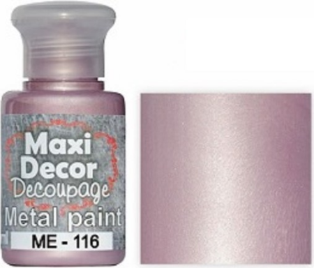 MAXI DECOR ΑΚΡΥΛΙΚΟ ΧΡΩΜΑ ΛΙΛΑ 60ml Νο 116