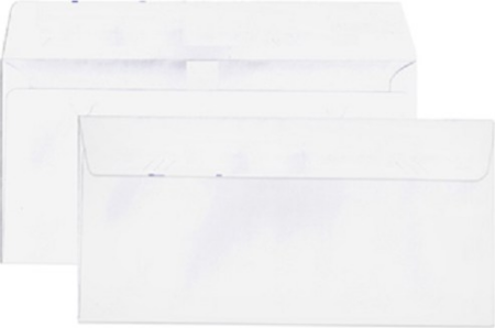 METRON ΦΑΚΕΛΟΙ 16.2x23cm 90gr ΛΕΥΚΟΙ ΚΑΡΡΕ ΑΥΤΟΚΟΛΛΗΤΟ 500Τ.
