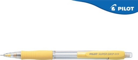 ΜΗΧΑΝΙΚΟ ΜΟΛΥΒΙ PILOT SUPER GRIP 0.5 ΚΙΤΡΙΝΟ H-185-SL-Y