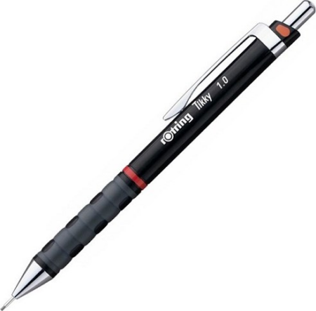ΜΗΧΑΝΙΚΟ ΜΟΛΥΒΙ ROTRING TIKKY 1.0 ΜΑΥΡΟ