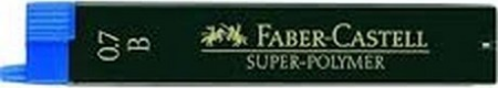 ΜΥΤΕΣ ΓΙΑ ΜΗΧΑΝΙΚΟ ΜΟΛΥΒΙ FABER CASTELL  0.7mm  B