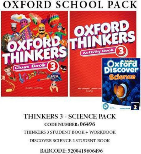 OXFORD THINKERS SCIENCE 3 PACK