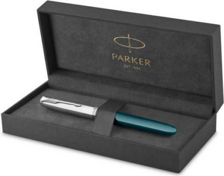 PARKER 51 CORE TEAL BLUE CT FP M GB