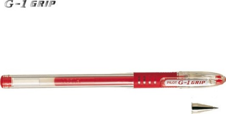 PILOT ΣΤΥΛΟ G-1 GRIP 0.5 ΚΟΚΚΙΝΟ BLGP-G1-5R