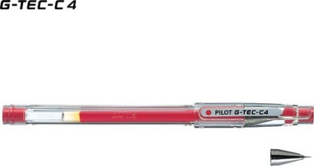 PILOT ΣΤΥΛΟ HI-TEC-C 0,4 ΚΟΚΚΙΝΟ