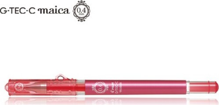PILOT ΣΤΥΛΟ MAICA G-TEC-C 0.4 ΣΚΟΥΡΟ ΡΟΖ BL-GCM4-P