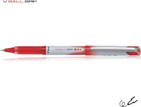 PILOT ΣΤΥΛΟ ΜΑΡΚΑΔΟΡΟΣ V-BALL GRIP 0.5 ΚΟΚΚΙΝΟ