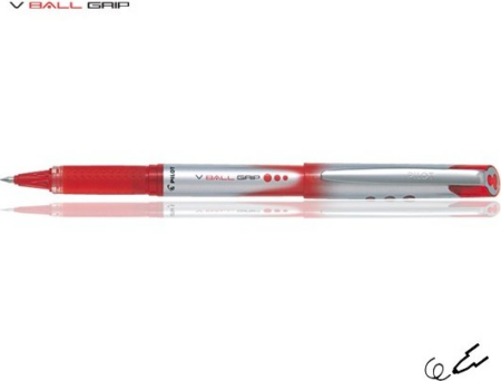 PILOT ΣΤΥΛΟ ΜΑΡΚΑΔΟΡΟΣ V-BALL GRIP 0.7 ΚΟΚΚΙΝΟ