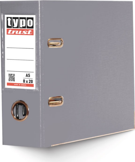 PP ΚΛΑΣΕΡ ΠΛΑΣΤΙΚΟ 8Χ20 ΓΚΡΙ KP820-12