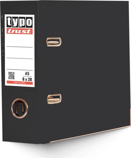 PP ΚΛΑΣΕΡ ΠΛΑΣΤΙΚΟ 8Χ20 ΜΑΥΡΟ KP820-01