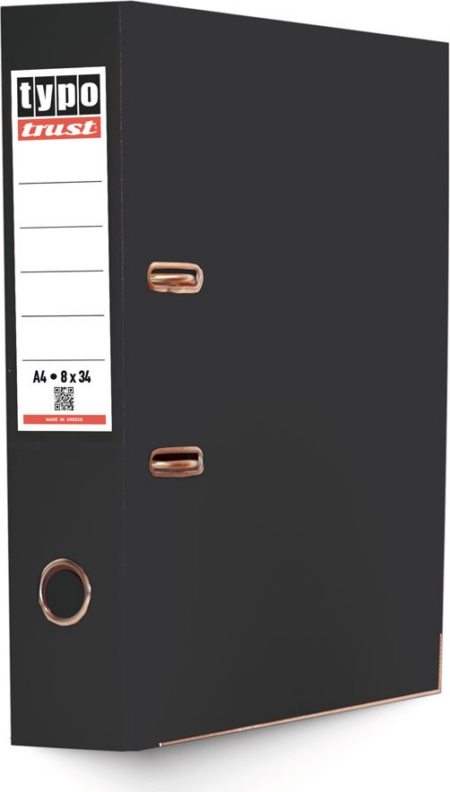 PP ΚΛΑΣΕΡ ΠΛΑΣΤΙΚΟ 8Χ34 ΜΑΥΡΟ KP834-01