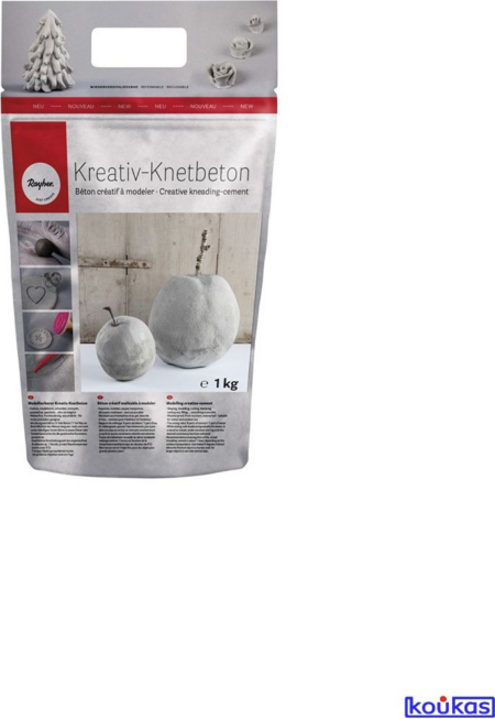 RAYHER ΤΣΙΜΕΝΤΟ ΠΟΥ ΠΛΑΘΕΤΑΙ 1kg. 34211000