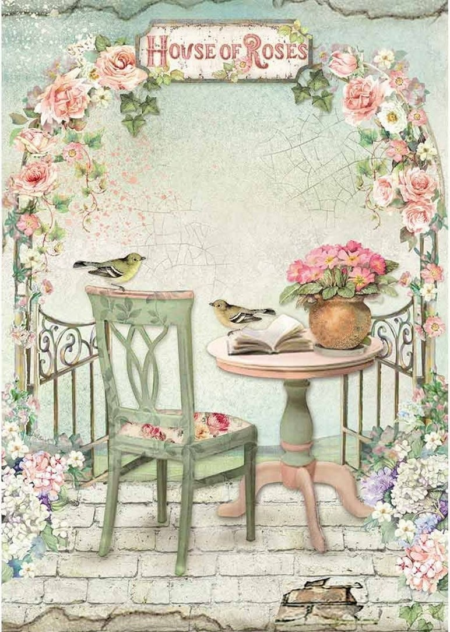 ΡΙΖΟΧΑΡΤΟ DECOUPAGE A4 GAZEBO 4449