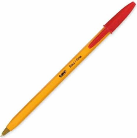 ΣΤΥΛΟ BIC ORANGE ΚΟΚΚΙΝΟ 0.8MM ΜΕ ΚΟΚΚΙΝΟ MΕΛΑΝΙ