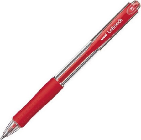 ΣΤΥΛΟ UNI LAKNOCK SN-100 0.7 ΚΟΚΚΙΝΟ