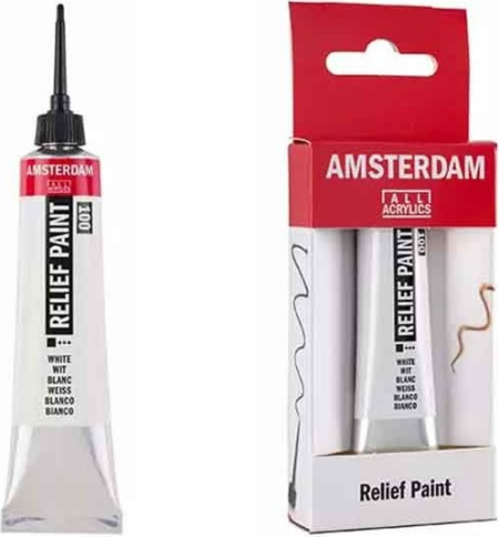 TAL ΠΕΡΙΓΡ. ΓΥΑΛΙΟΥ 20ML ΑMS DECO RELIEF WHITE 100