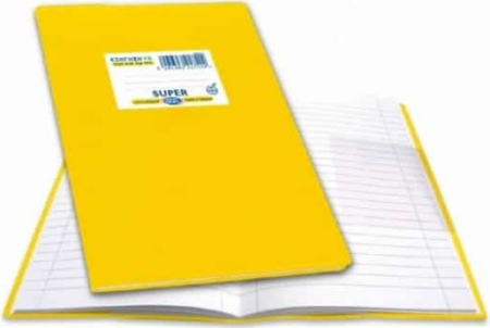 ΤΕΤΡΑΔΙΟ SUPER ΕΞΗΓΗΣΗ P.P.17Χ25 100Φ ΡΙΓΕ ΚΙΤΡΙΝΟ SKAG 223881